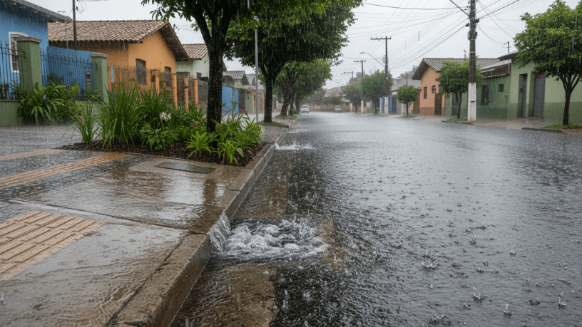 Prevenção de enchentes nas cidades brasileiras com drenagem urbana eficiente, segundo a EBS – Empresa Brasileira de Saneamento LTDA.