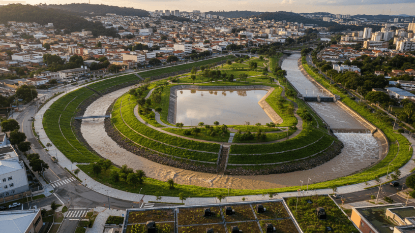 EBS – Empresa Brasileira de Saneamento LTDA explica a importância da drenagem urbana na prevenção de enchentes.