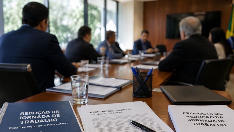 Redução da jornada de trabalho amplia debate entre sindicatos e empresas no Brasil